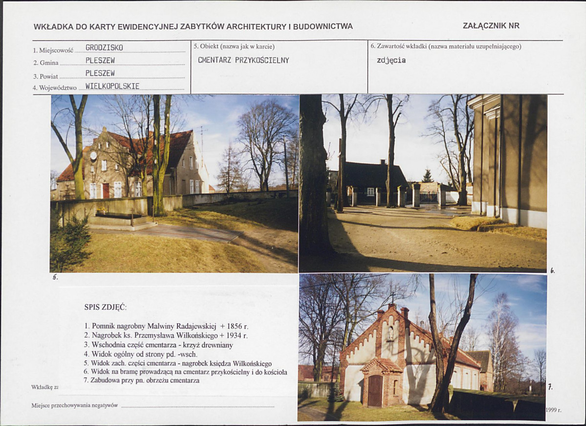 Karta cmentarza, skan nr 5