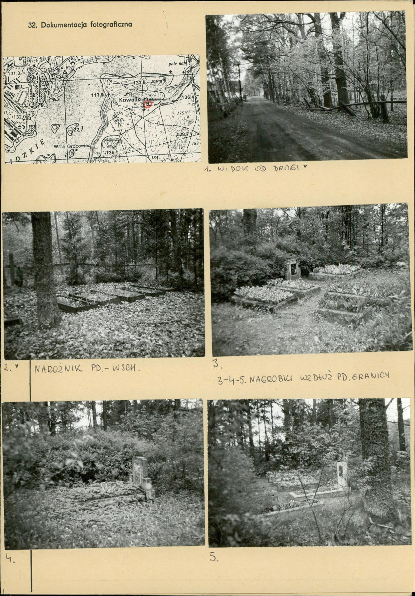 Karta cmentarza, skan nr 4