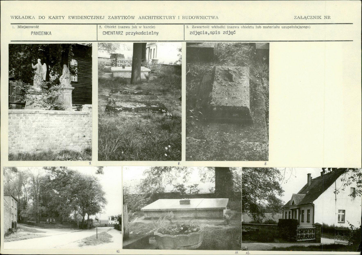 Karta cmentarza, skan nr 5