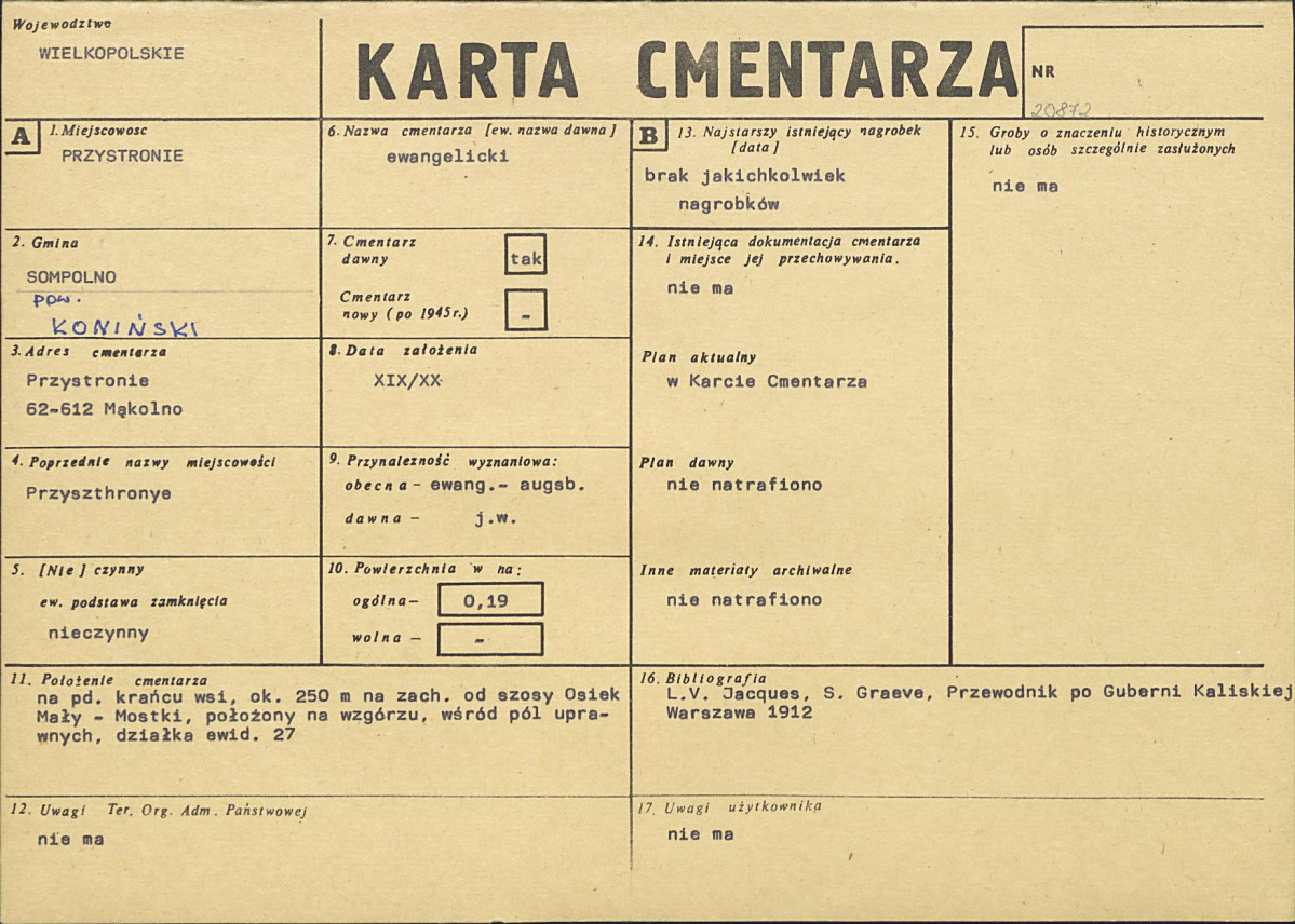 Karta cmentarza, skan nr 1