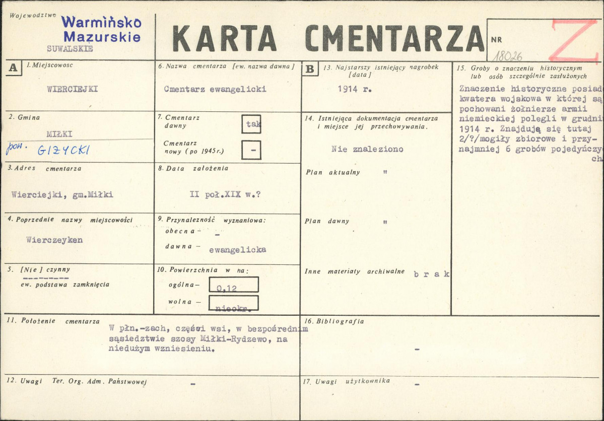 Karta cmentarza, skan nr 1
