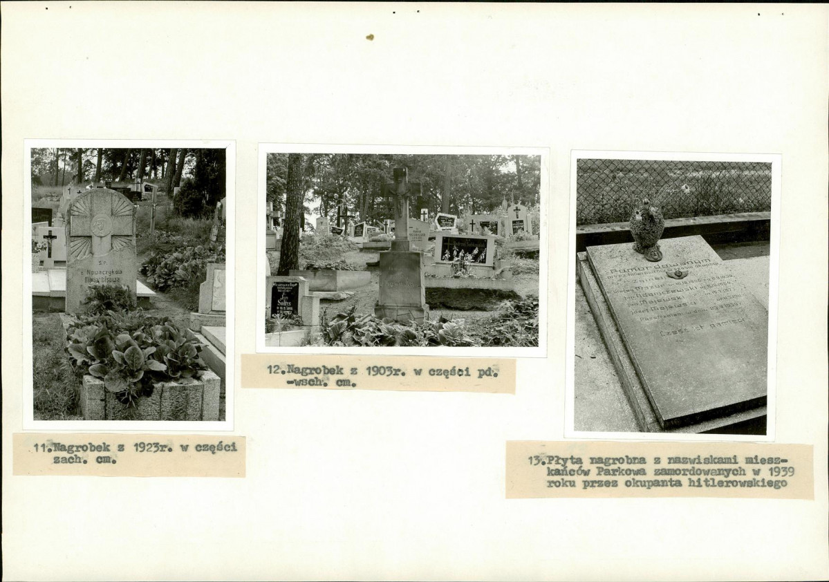 Karta cmentarza, skan nr 6