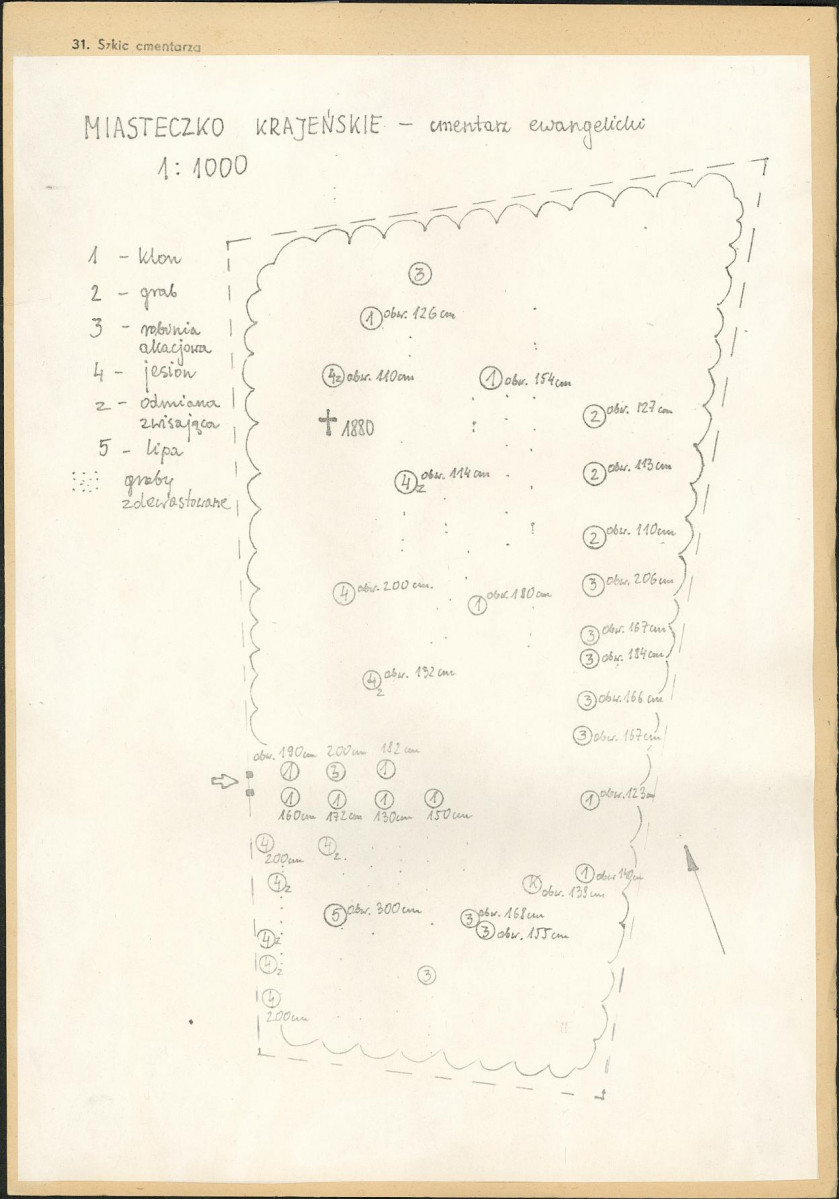 Karta cmentarza, skan nr 3