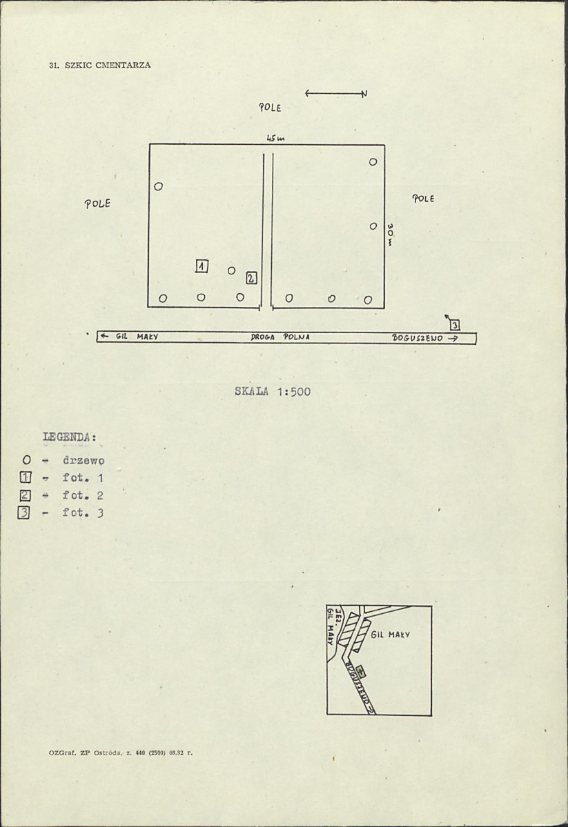 Karta cmentarza, skan nr 3