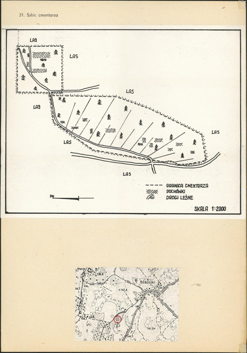 Karta cmentarza, skan nr 3