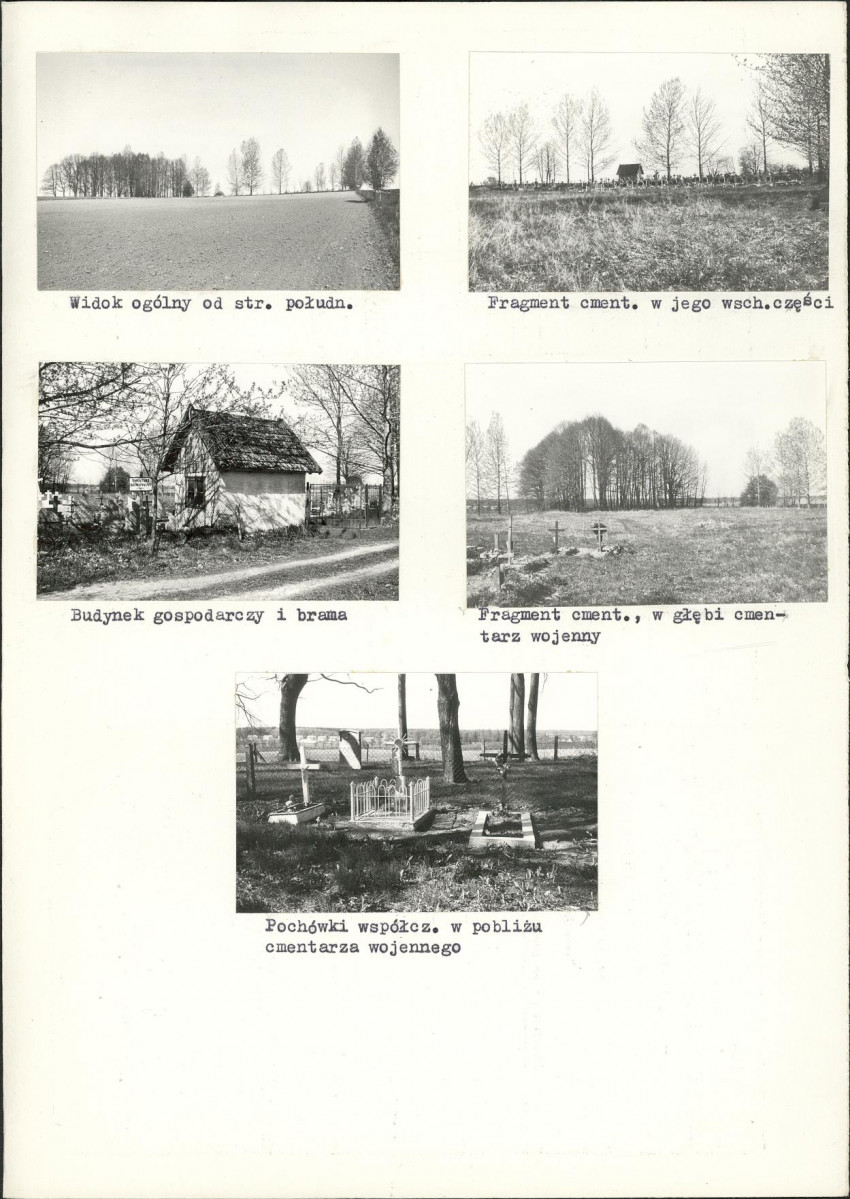 Karta cmentarza, skan nr 4