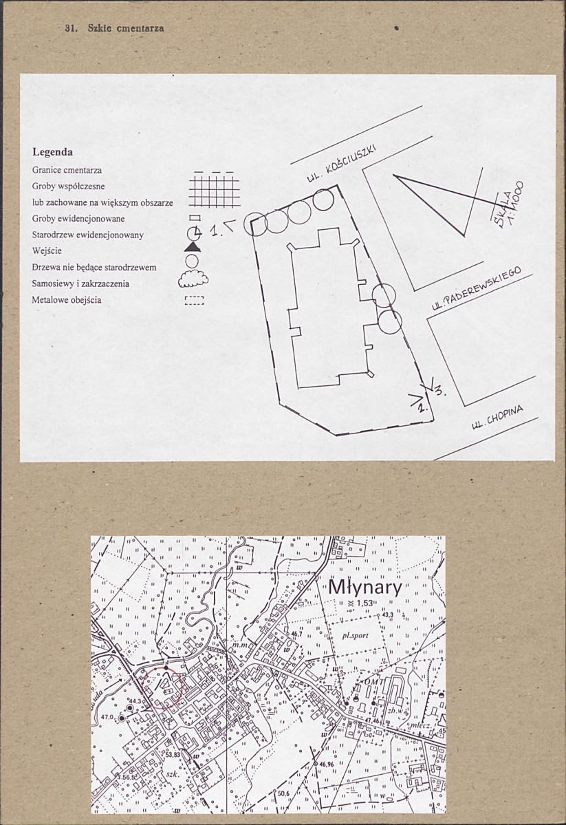 Karta cmentarza, skan nr 3