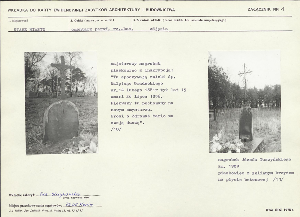 Karta cmentarza, skan nr 5