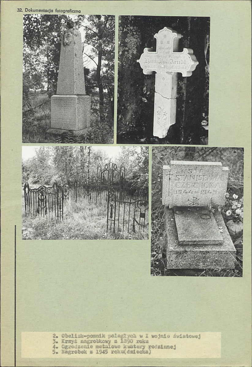 Karta cmentarza, skan nr 5