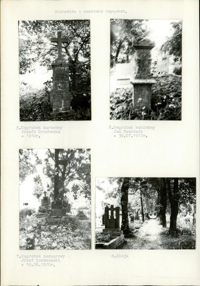 Karta cmentarza, skan nr 6