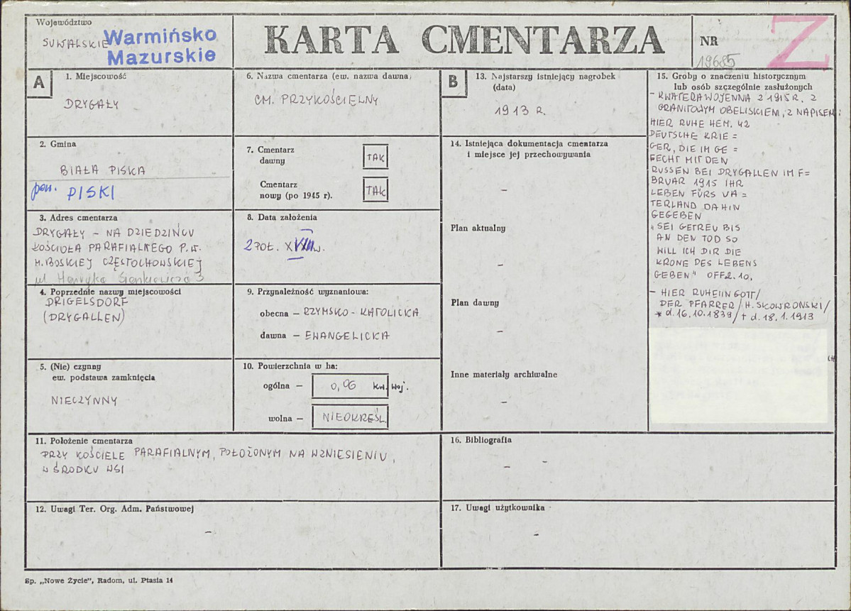 Karta cmentarza, skan nr 1