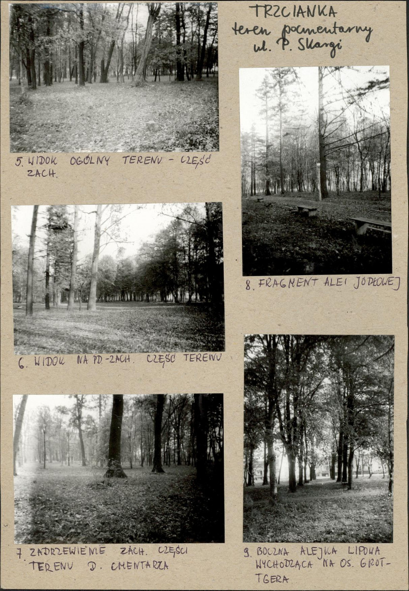 Karta cmentarza, skan nr 5