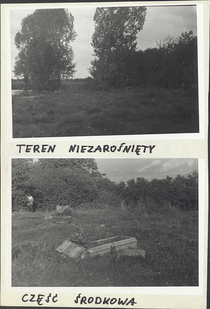 Karta cmentarza, skan nr 6