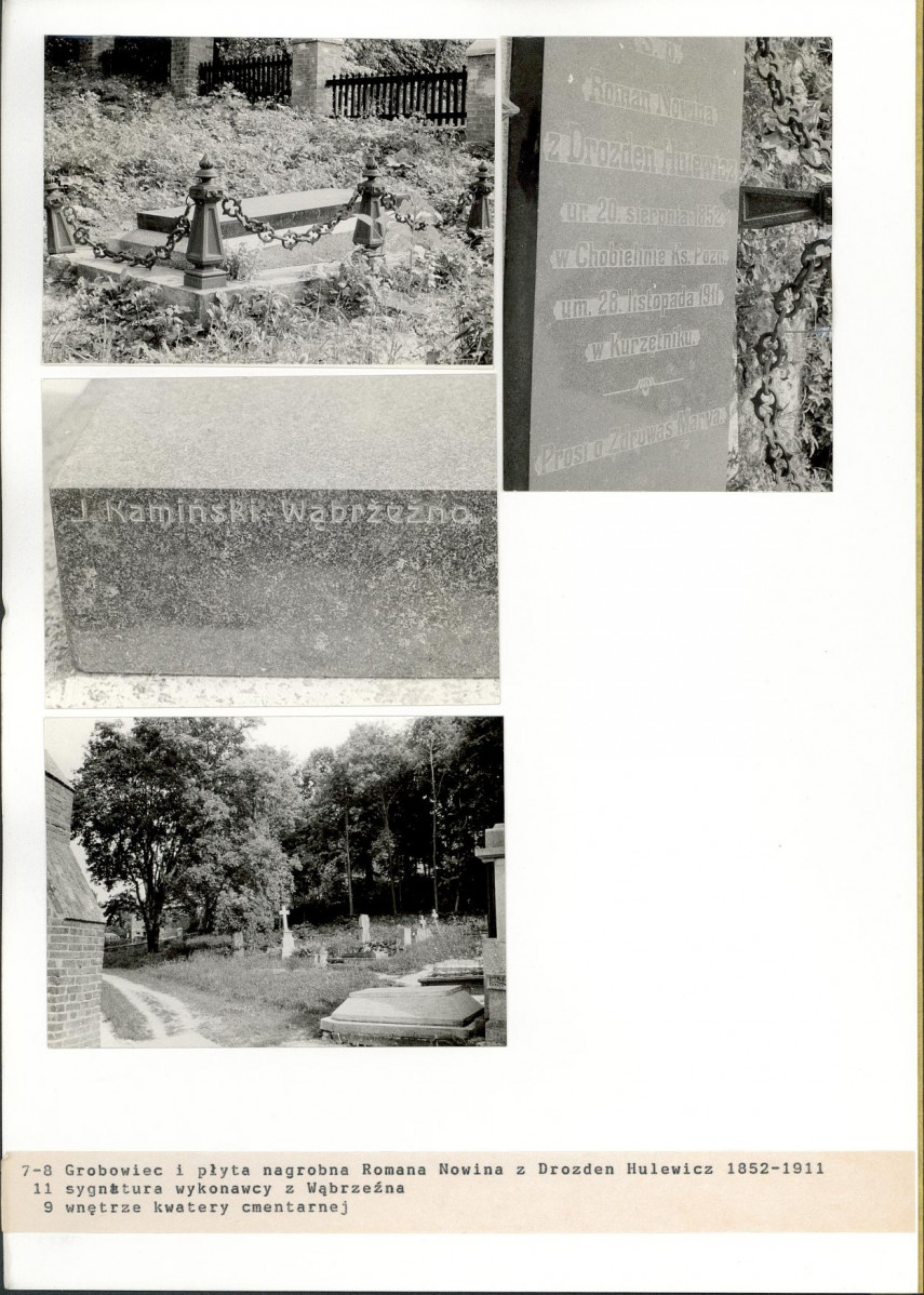 Karta cmentarza, skan nr 6