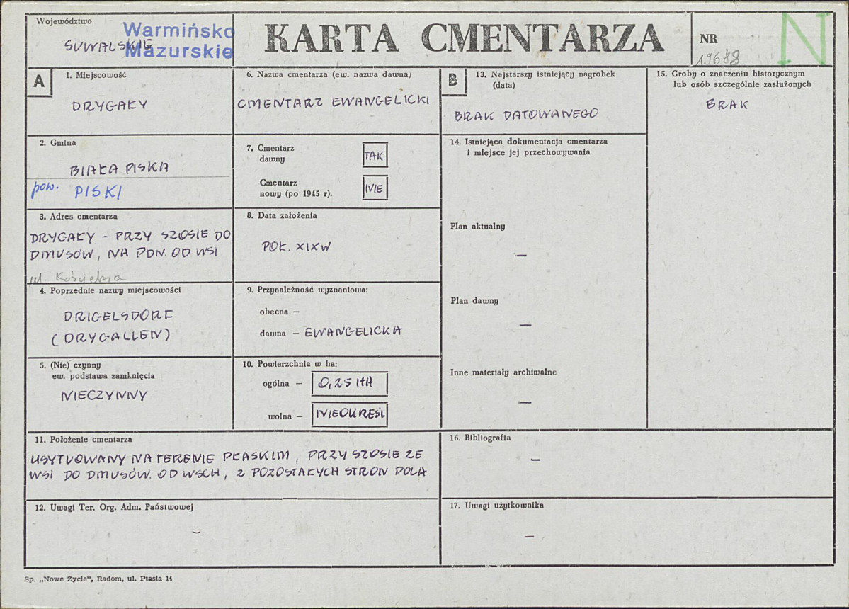 Karta cmentarza, skan nr 1