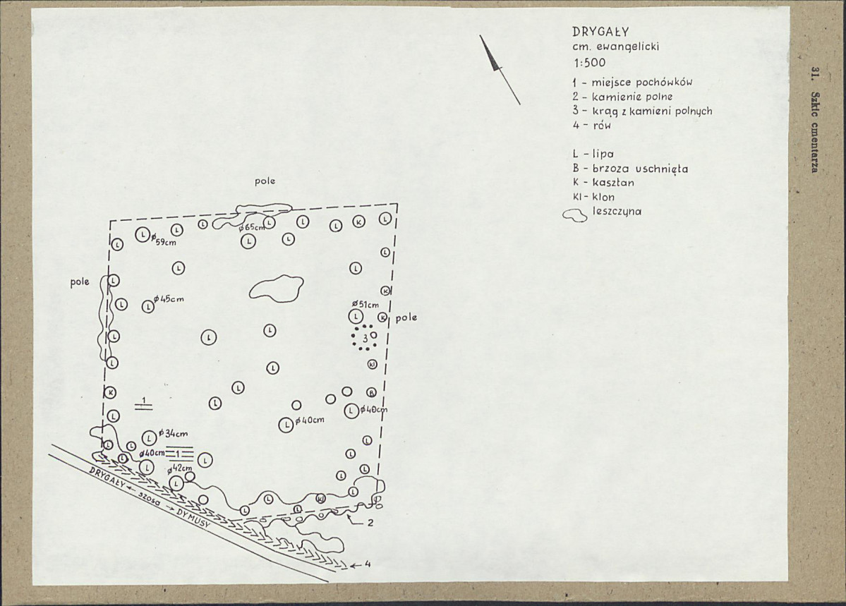 Karta cmentarza, skan nr 3