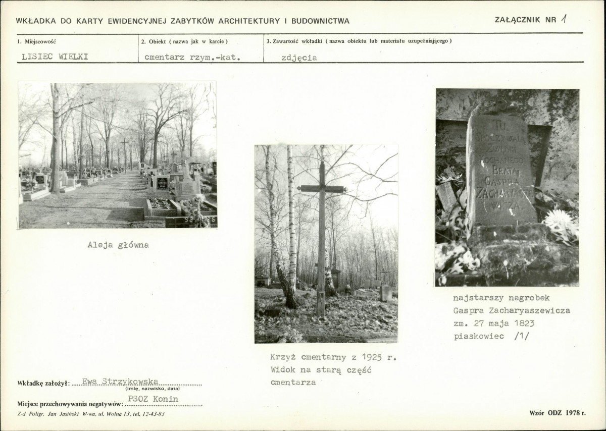 KC - Karta cmentarza, skan nr 5