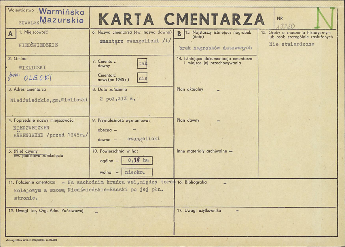 Karta cmentarza, skan nr 1