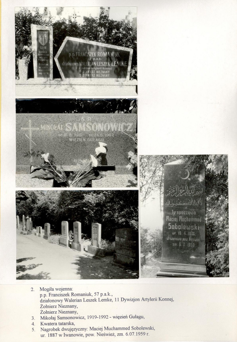 Karta cmentarza, skan nr 5