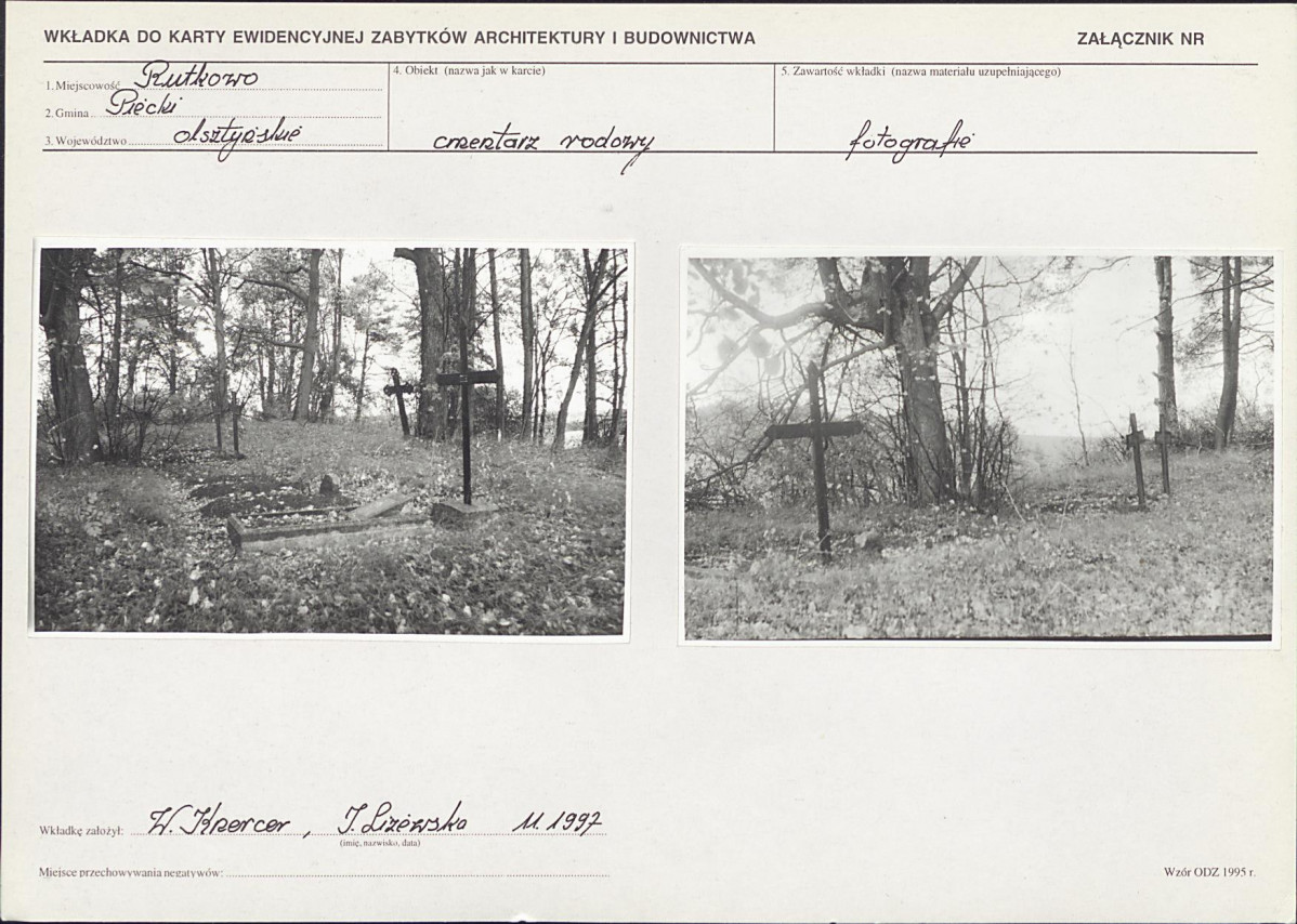 Karta cmentarza, skan nr 5