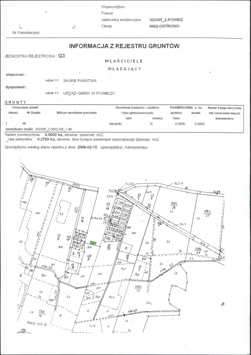 KC - Karta cmentarza, skan nr 4