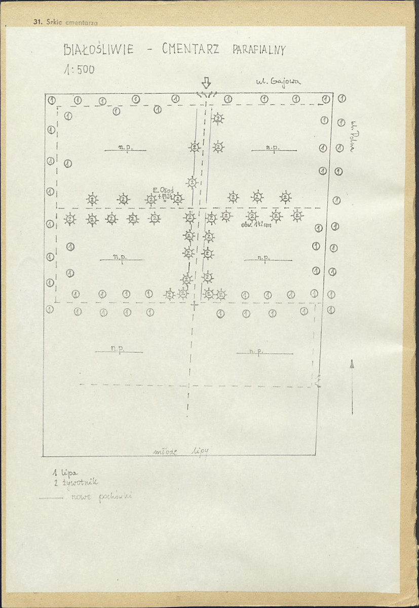 Karta cmentarza, skan nr 3