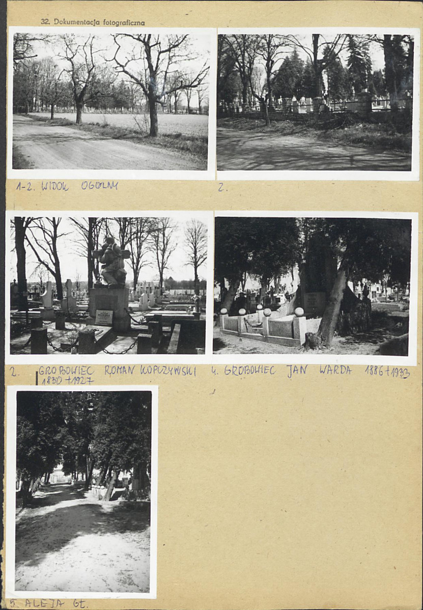 Karta cmentarza, skan nr 4