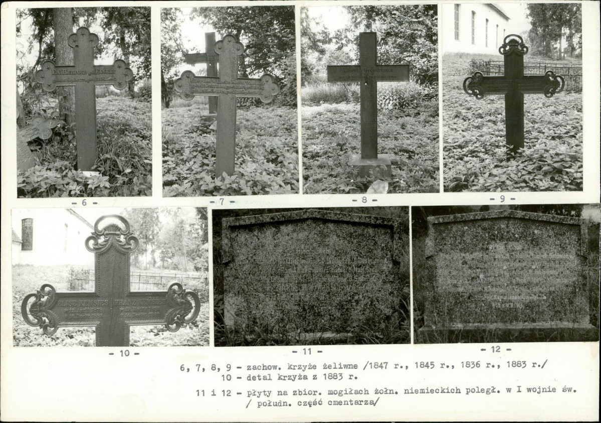 Karta cmentarza, skan nr 6