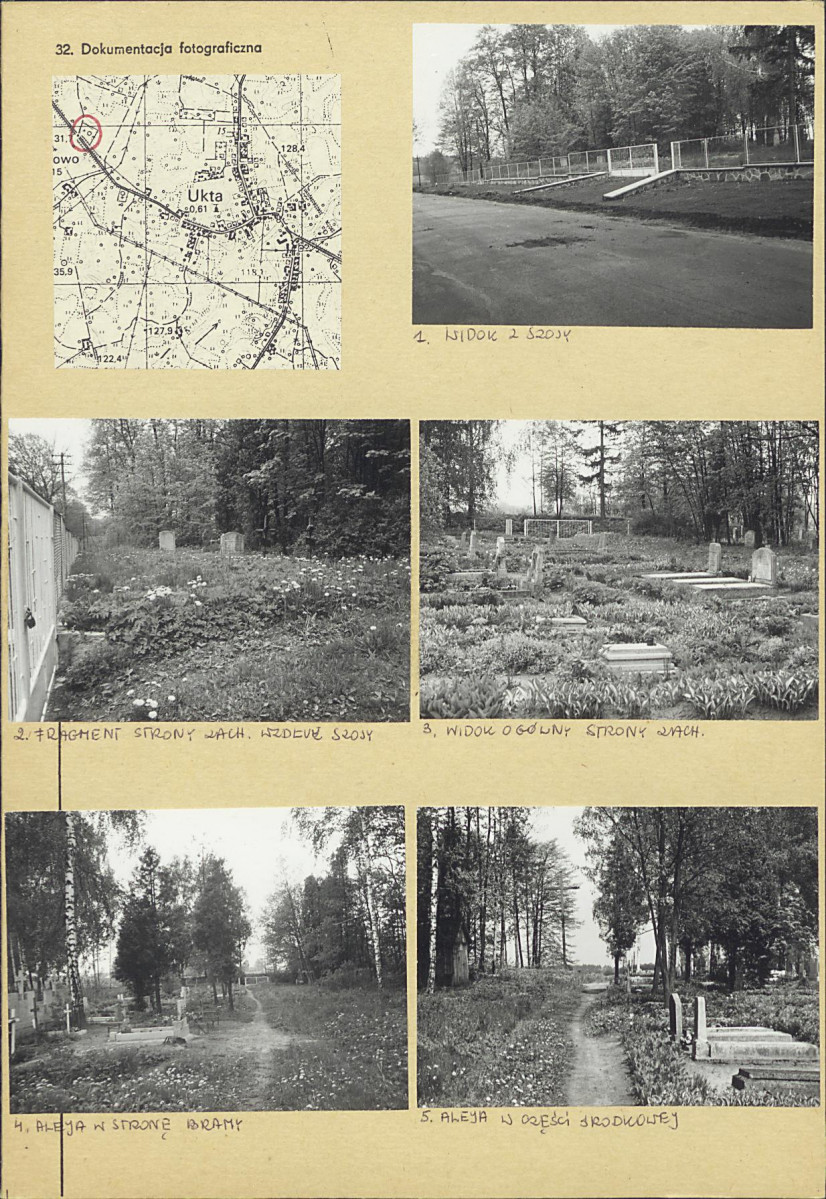 Karta cmentarza, skan nr 4