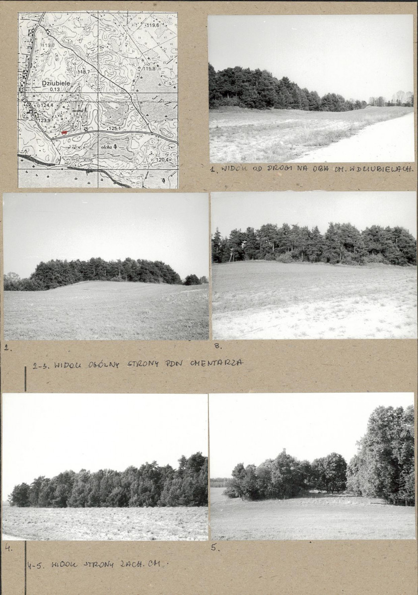Karta cmentarza, skan nr 4