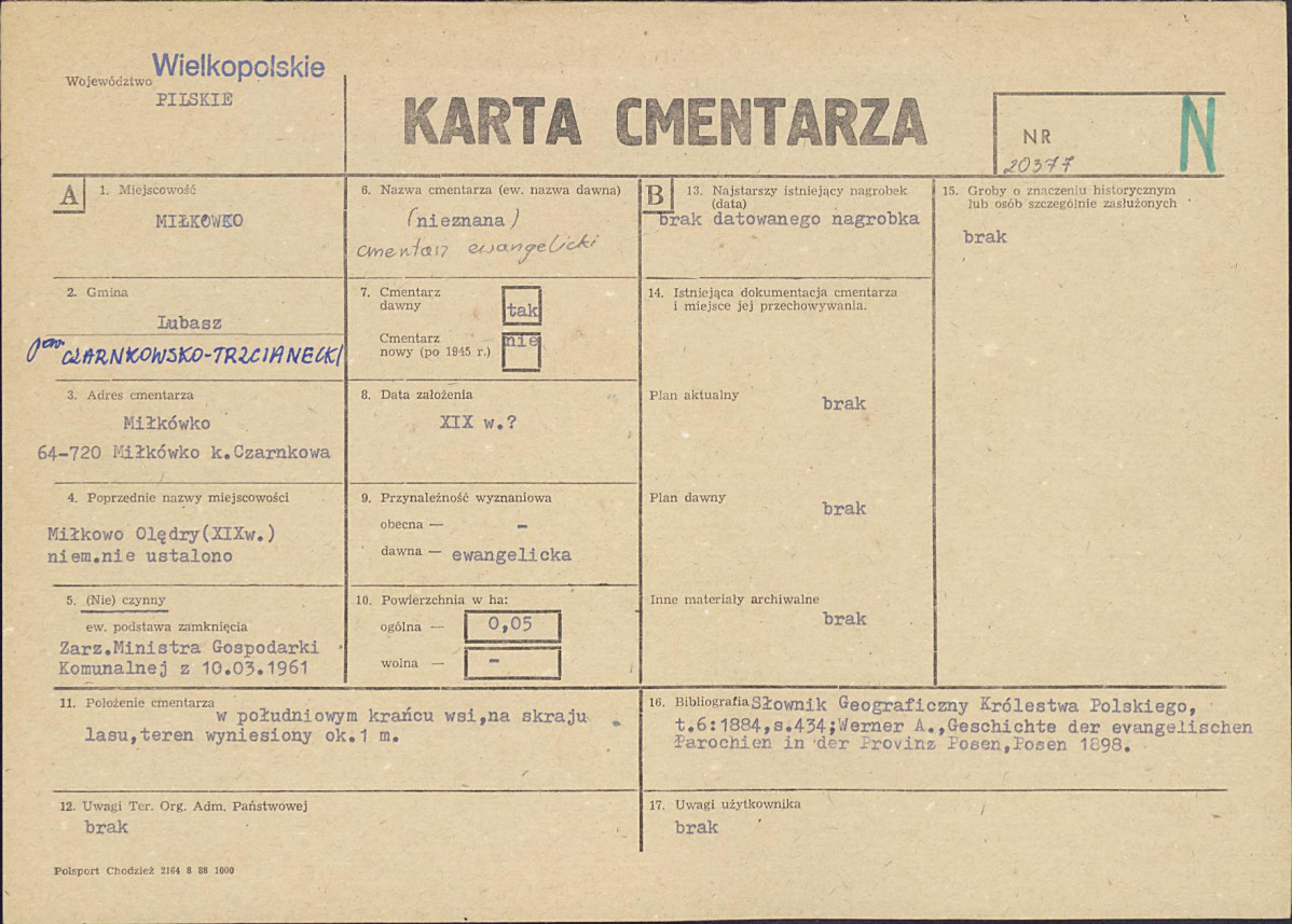 Karta cmentarza, skan nr 1