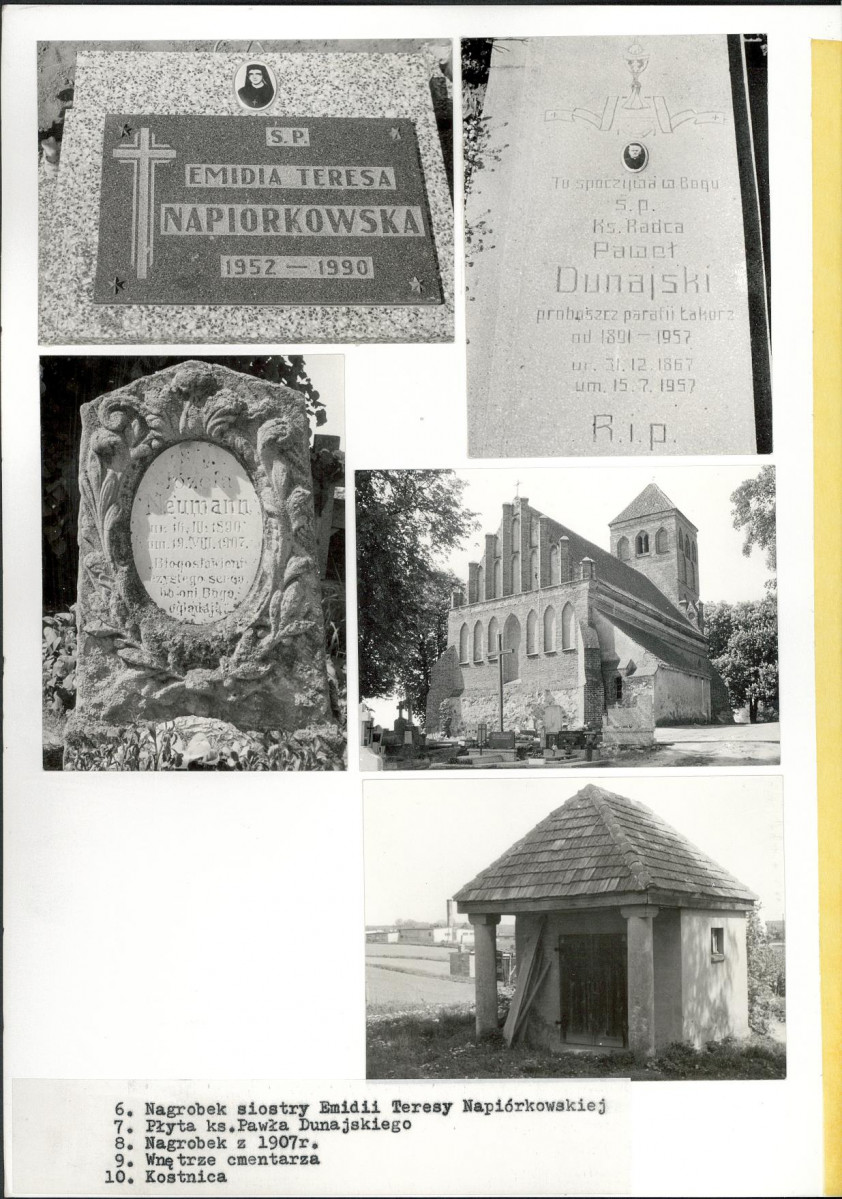 Karta cmentarza, skan nr 6