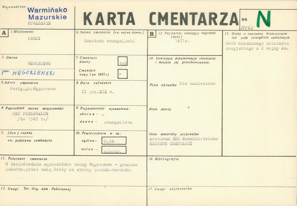 Karta cmentarza, skan nr 1