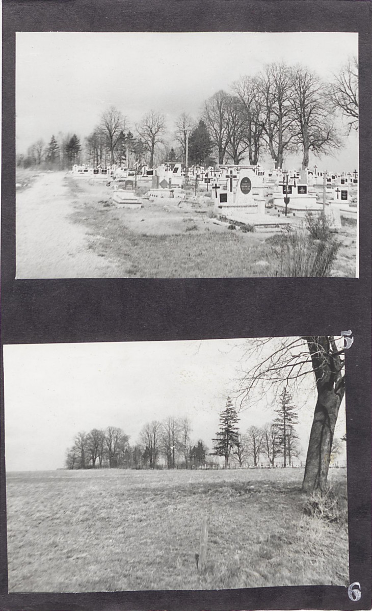 Karta cmentarza, skan nr 6