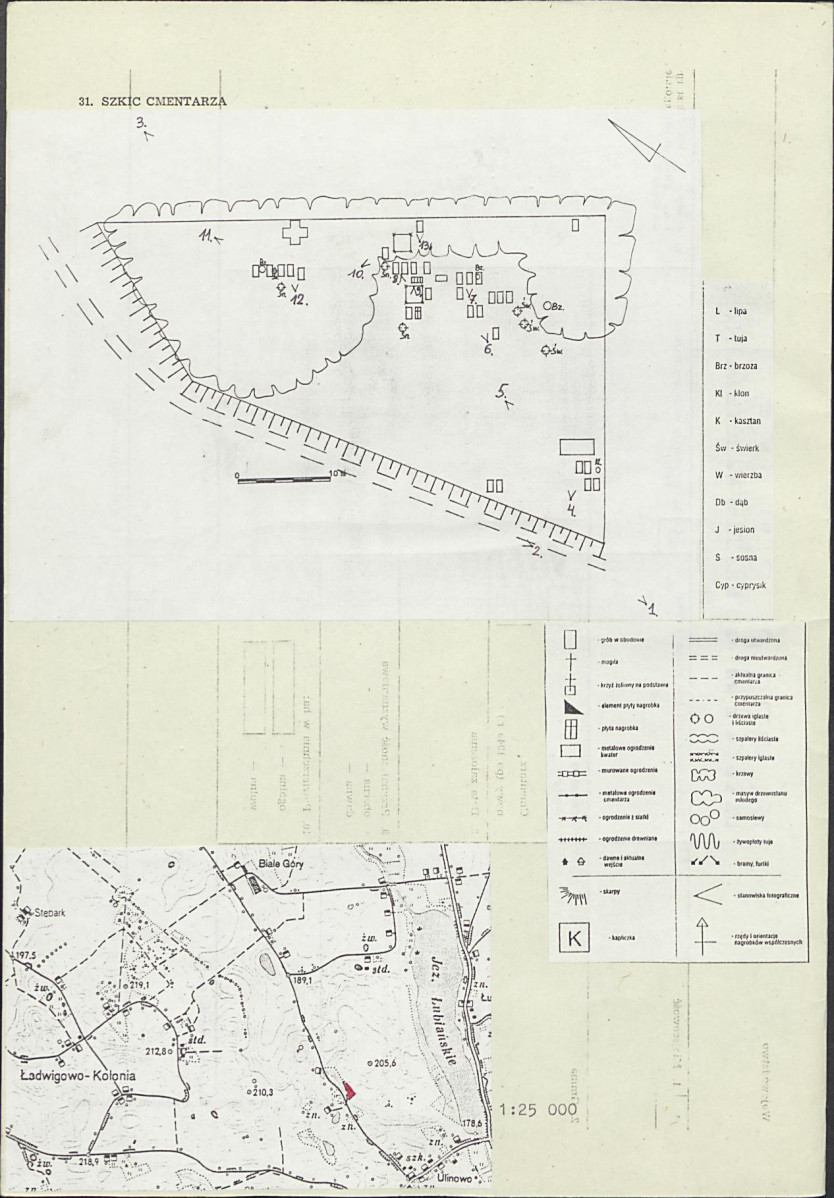 Karta cmentarza, skan nr 3