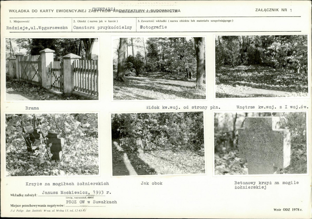 Karta cmentarza, skan nr 5