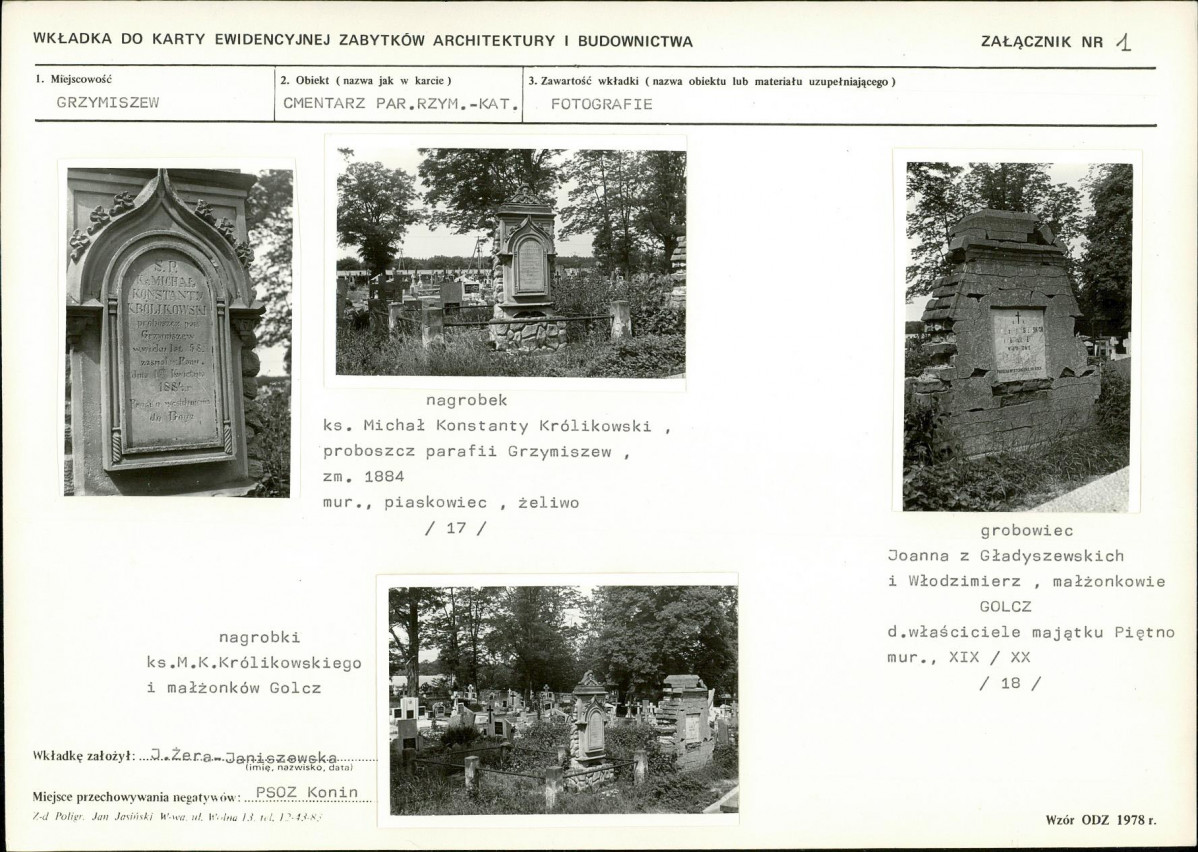 KC - Karta cmentarza, skan nr 5