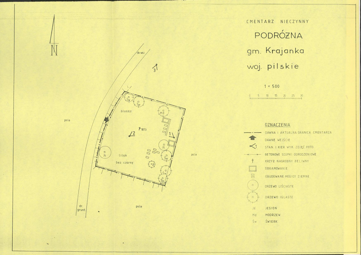 Karta cmentarza, skan nr 3