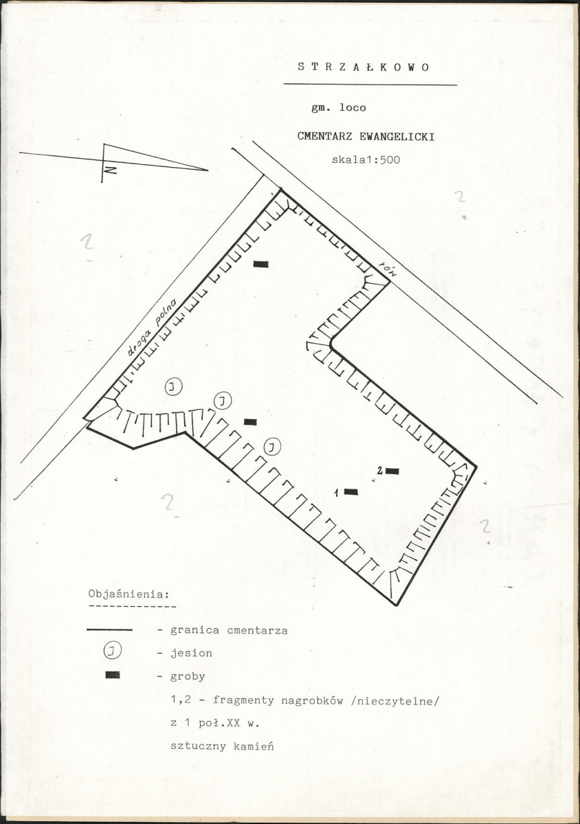 Karta cmentarza, skan nr 3