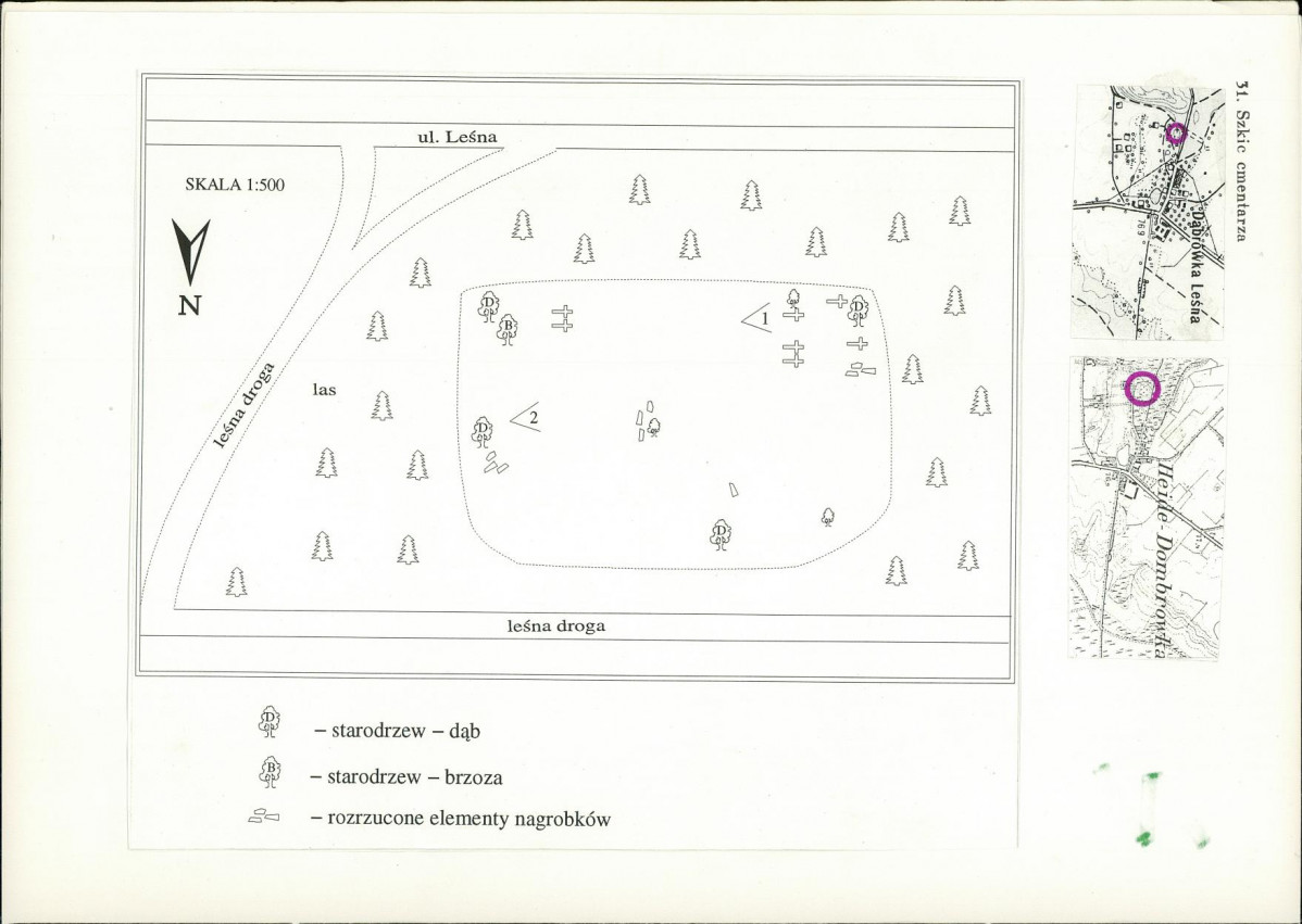 Karta cmentarza, skan nr 3