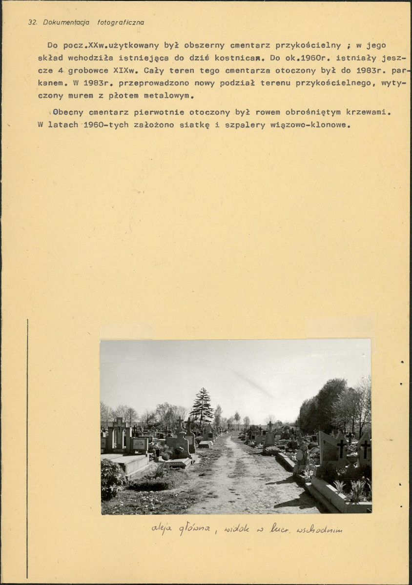 Karta cmentarza, skan nr 6