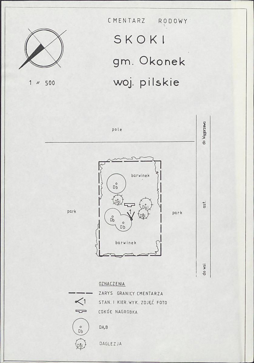 Karta cmentarza, skan nr 3