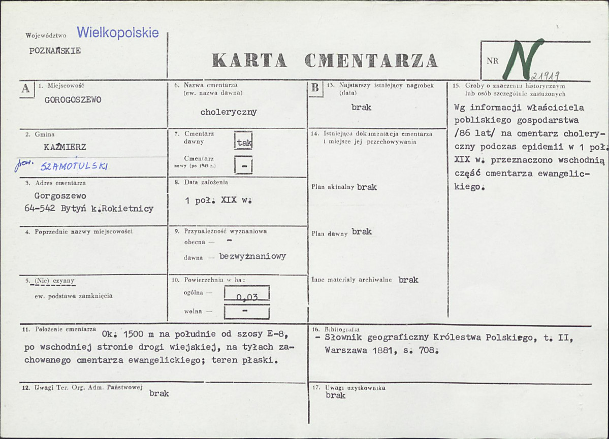 Karta cmentarza, skan nr 1