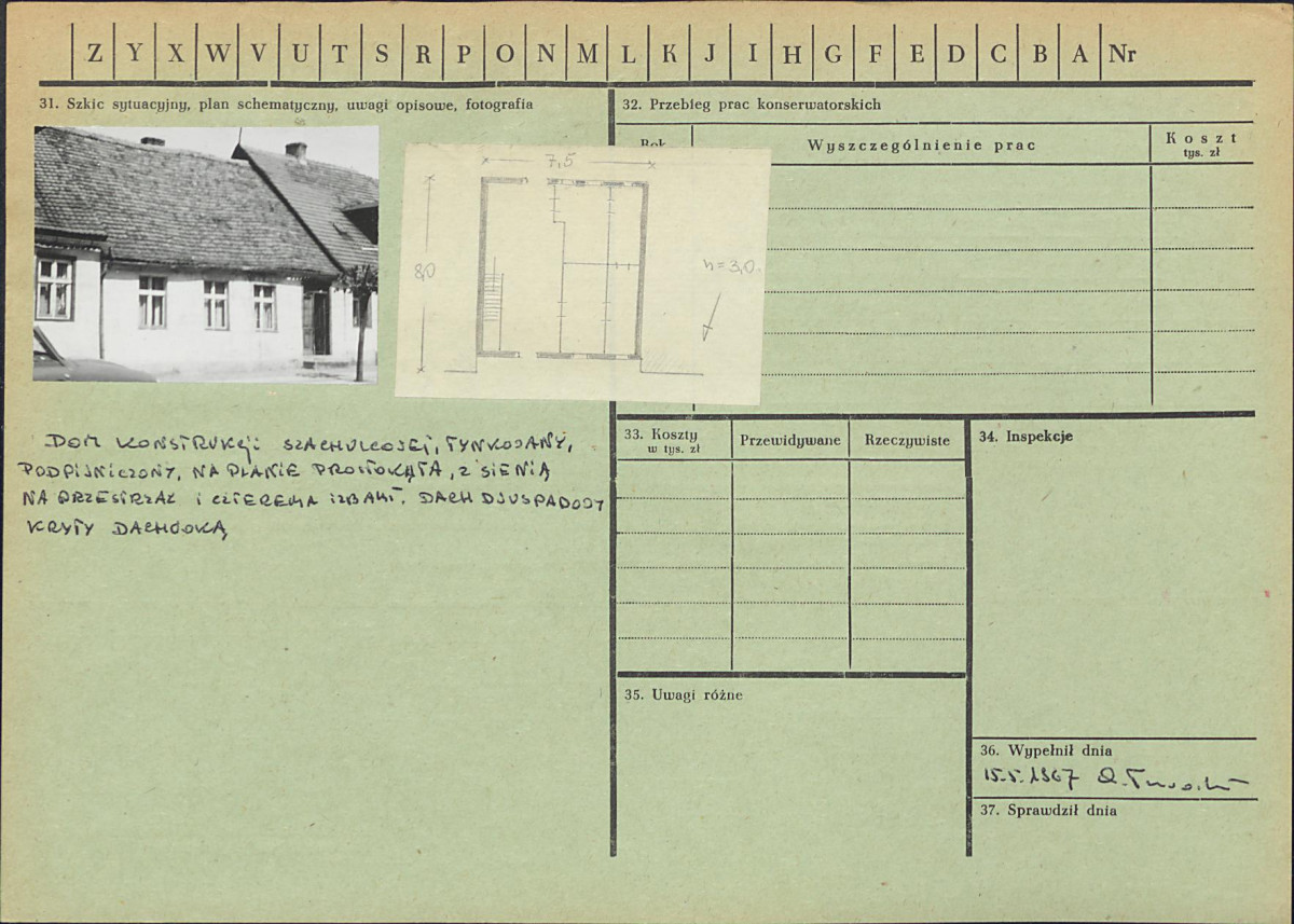 KZ - Karta zielona, skan nr 2