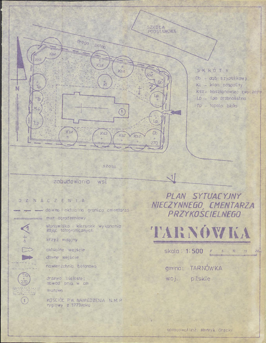 Karta cmentarza, skan nr 4