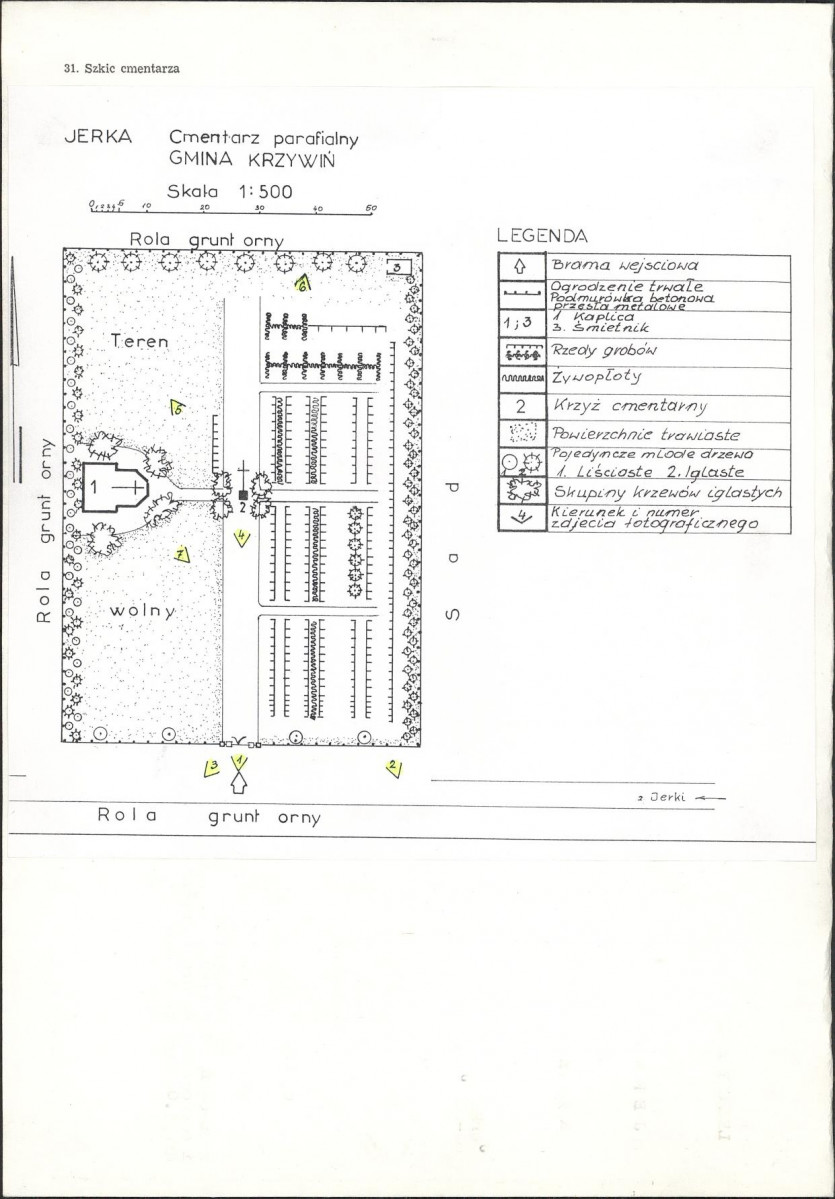 Karta cmentarza, skan nr 3