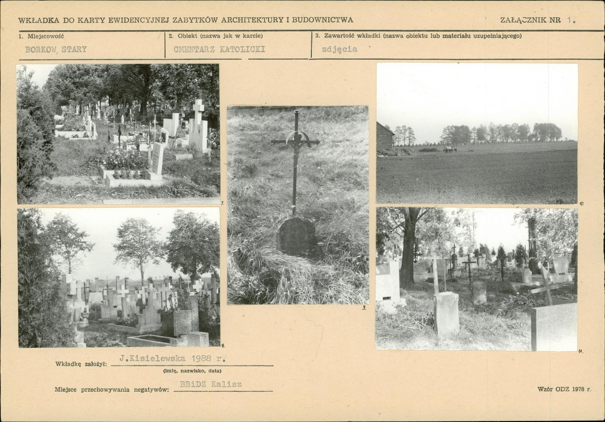 Karta cmentarza, skan nr 5