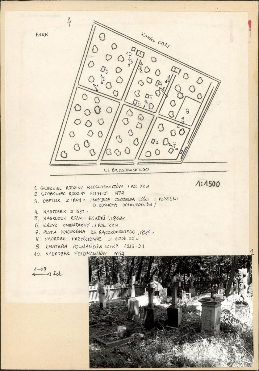 Karta cmentarza, skan nr 3