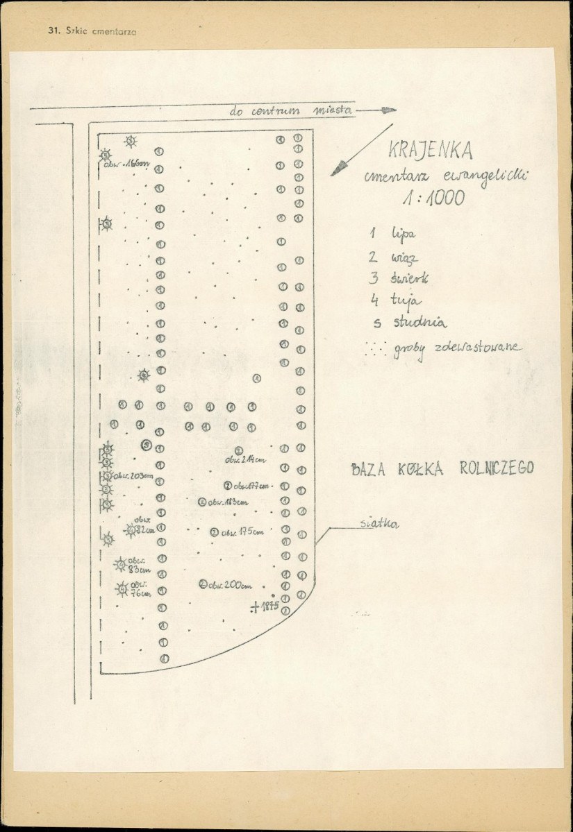 Karta cmentarza, skan nr 3