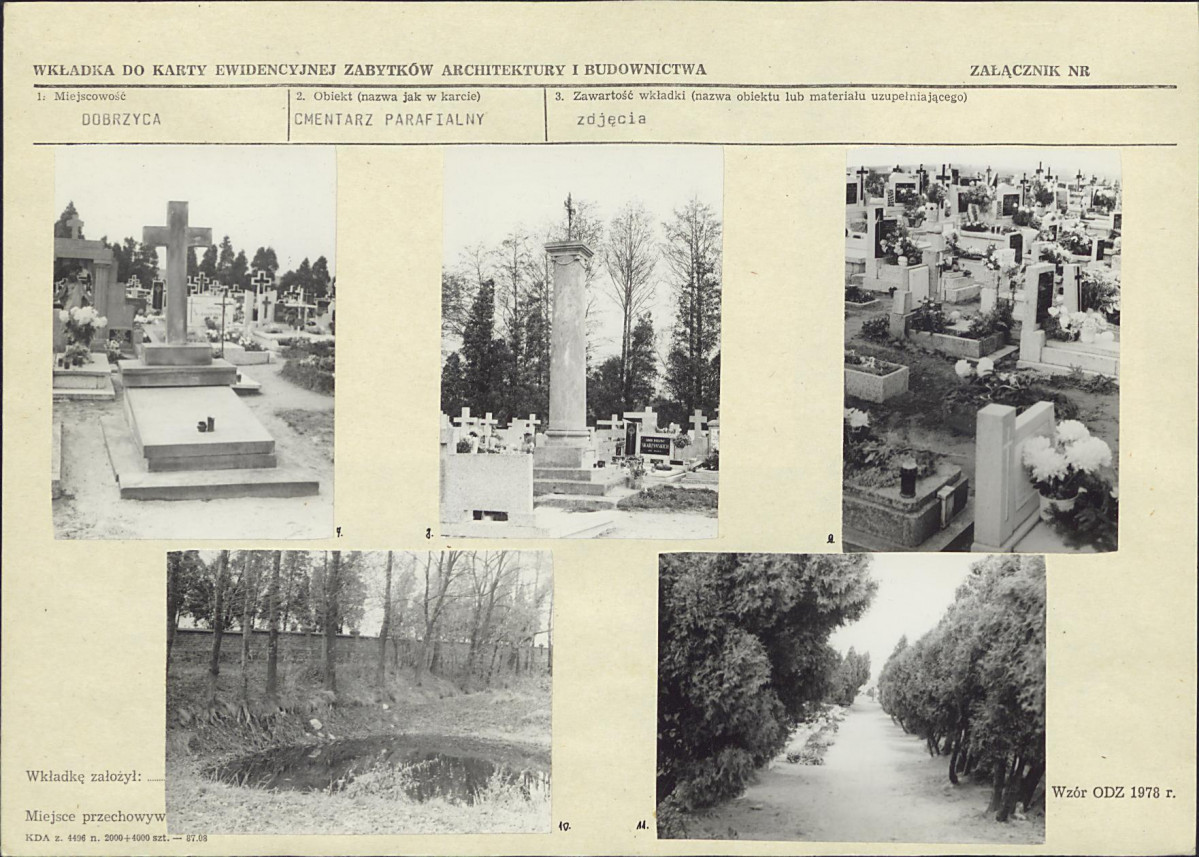 Karta cmentarza, skan nr 5